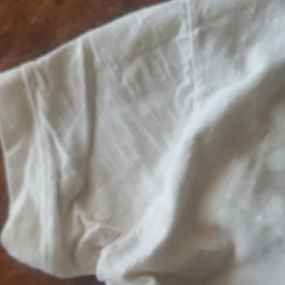 Madewell Cream Casual Button Down Shirt - Picture 5 of 7